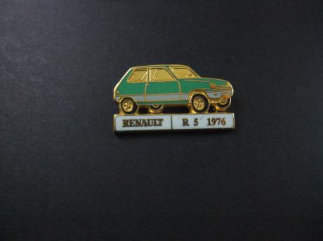 Renault R5 1976 groen